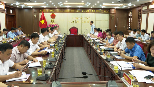 Công ty Điện lực Lạng Sơn làm việc với UBND huyện Hữu Lũng