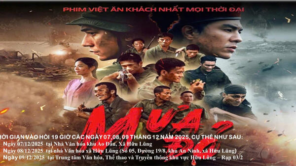 📢📢📢 THÔNG BÁO LỊCH CHIẾU PHIM "MƯA ĐỎ" 🌧️ MIỄN PHÍ