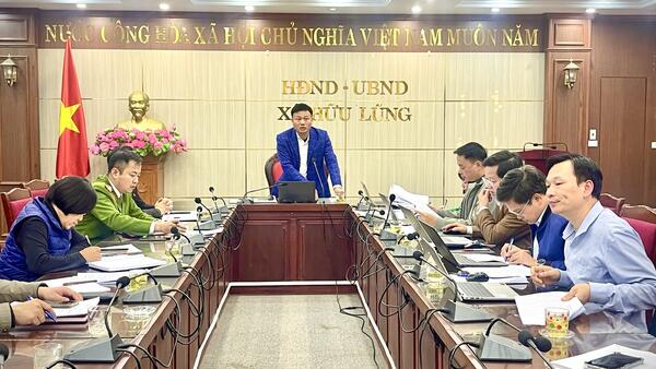 Xã Hữu Lũng họp bàn tổ chức các hoạt động mừng đảng mừng xuân và Lễ hội chợ Mẹt xã Hữu Lũng năm 2026