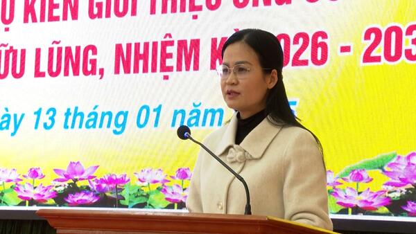 XÃ HỮU LŨNG TỔ CHỨC LẤY Ý KIẾN CỬ TRI NƠI CÔNG TÁC ĐỐI VỚI NGƯỜI ĐƯỢC DỰ KIẾN GIỚI THIỆU ỨNG CỬ ĐẠI BIỂU HĐND XÃ, NHIỆM KỲ 2026 -2031