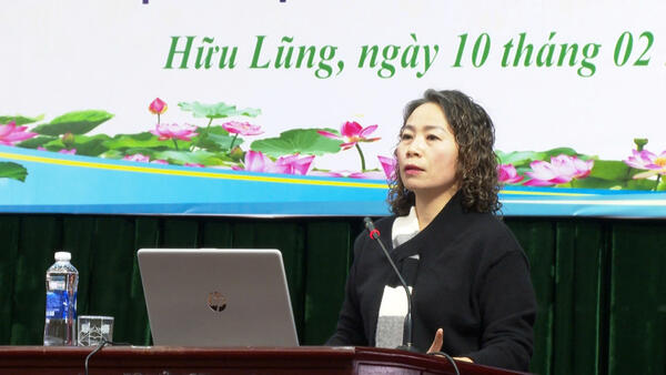 Sở Tư pháp phối hợp với UBND xã Hữu Lũng tổ chức Hội nghị tập huấn, bồi dưỡng kiến thức pháp luật về bầu cử đại biểu Quốc hội và đại biểu HĐND các cấp, nhiệm kỳ 2026-2031