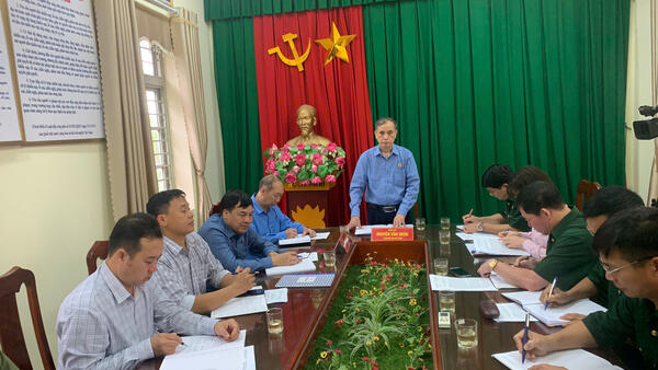 HỘI CỰU CHIẾN BINH TỈNH LẠNG SƠN KIỂM TRA CÔNG TÁC NHẬN UỶ THÁC CHO VAY VỚI NGÂN HÀNG CHÍNH SÁCH XÃ HỘI TẠI HUYỆN HỮU LŨNG