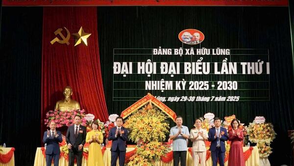 ĐẠI HỘI ĐẠI BIỂU ĐẢNG BỘ XÃ HỮU LŨNG LẦN THỨ NHẤT, NHIỆM KỲ 2025-2030