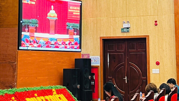 Xã Hữu Lũng tham dự Hội nghị toàn quốc tổng kết công tác phòng, chống tham nhũng, lãng phí, tiêu cực nhiệm kỳ Đại hội XIII