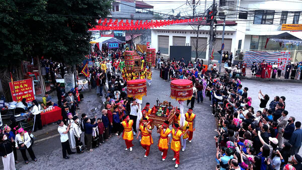 XÃ HỮU LŨNG TỔ CHỨC THÀNH CÔNG LỄ HỘI CHỢ MẸT XUÂN BÍNH NGỌ 2026