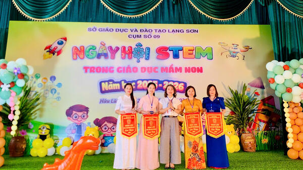 Cụm xã 09 - Tổ chức thành công giao lưu Ngày hội STEM cấp mầm non năm học 2025 - 2026