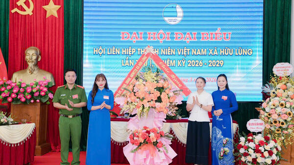 ĐẠI HỘI ĐẠI BIỂU HỘI LHTN VIỆT NAM XÃ HỮU LŨNG LẦN THỨ I, NHIỆM KỲ 2026 - 2029