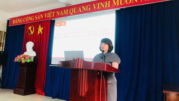 Trung tâm Chính trị xã Hữu Lũng mở lớp bồi dưỡng nghiệp vụ tuyên truyền miệng cho báo cáo viên, tuyên truyền viên ở cơ sở năm 2026