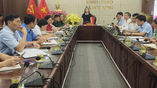 Hữu Lũng họp báo cáo kết quả công tác chuẩn bị  Lễ khai mạc Đại hội Thể dục thể thao lần thứ I năm 2026