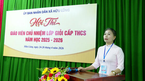 Khai mạc Hội thi Giáo viên chủ nhiệm lớp giỏi cấp THCS, năm học 2025 -2026