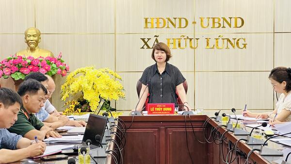 Ban Công tác 35 Đảng ủy xã Hữu Lũng sơ kết công tác 6 tháng đầu năm, triển khai nhiệm vụ trọng tâm 6 tháng cuối năm 2026