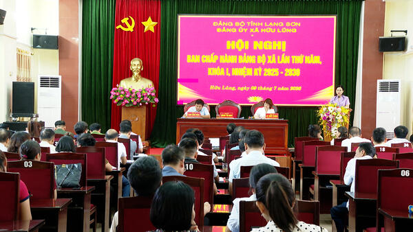 Hội nghị Ban Chấp hành Đảng bộ xã lần thứ năm, khóa I, nhiệm kỳ 2025 – 2030