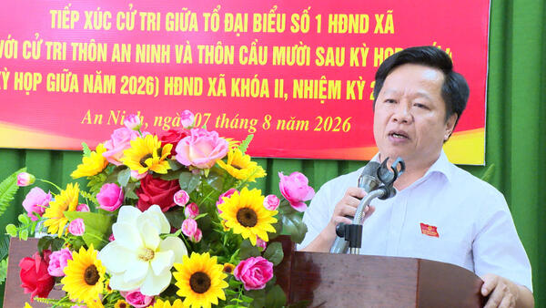 Tổ Đại biểu số 01 HĐND xã Hữu Lũng tiếp xúc cử tri sau kì họp thường lệ giữa năm 2026