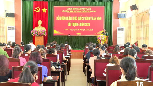 Khai giảng lớp Bồi dưỡng kiến thức quốc phòng và an ninh đối tượng 4, khoá I năm 2026