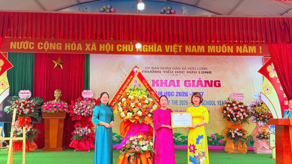 Trường Tiểu học Hữu Lũng tổ chức Lễ khai giảng năm học 2026 - 2027