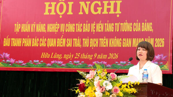 Tập huấn kỹ năng nghiệp vụ công tác bảo vệ nền tảng tư tưởng của Đảng, đấu tranh phản bác các quan điểm sai trái, thù địch trên không gian mạng