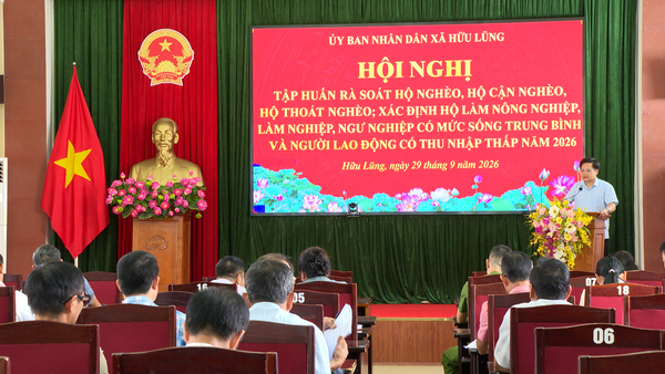 Tập huấn rà soát hộ nghèo, hộ cận nghèo năm 2026