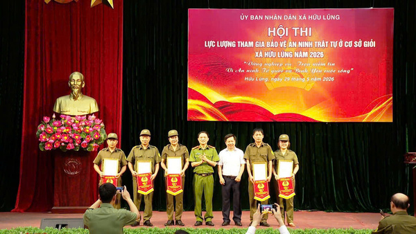 Lực lượng tham gia bảo đảm An ninh trật tự ở cơ sở - “Cánh tay nối dài” của Công an xã Hữu Lũng