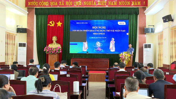 Tập huấn Ứng dụng trí tuệ nhân tạo MISA AMIS ONEAI trong quản lý, điều hành và thực hiện nhiệm vụ chuyên môn năm 2026