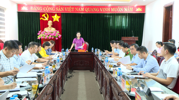 Xã Hữu Lũng họp đánh giá công tác bồi thường, giải phóng mặt bằng các công trình dự án trên địa bàn 9 tháng đầu năm 2026