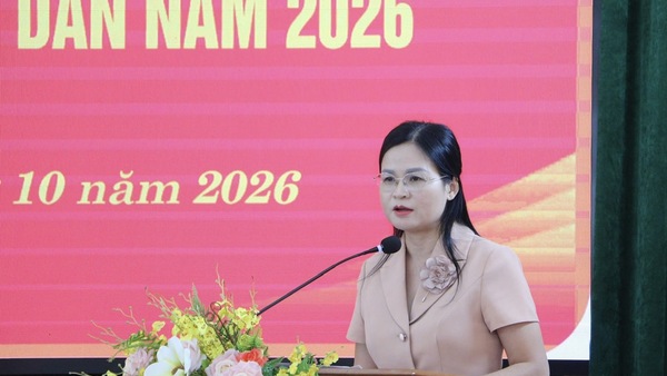 Hội nghị đối thoại trực tiếp giữa người đứng đầu cấp ủy, chính quyền xã với Nhân dân năm 2026
