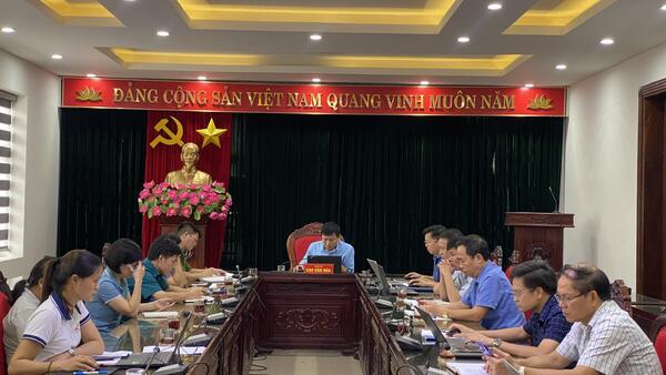 XÃ HỮU LŨNG HỌP TRỰC TUYẾN TRIỂN KHAI CÁC BIỆN PHÁP ỨNG PHÓ VỚI BÃO SỐ 3 NĂM 2025